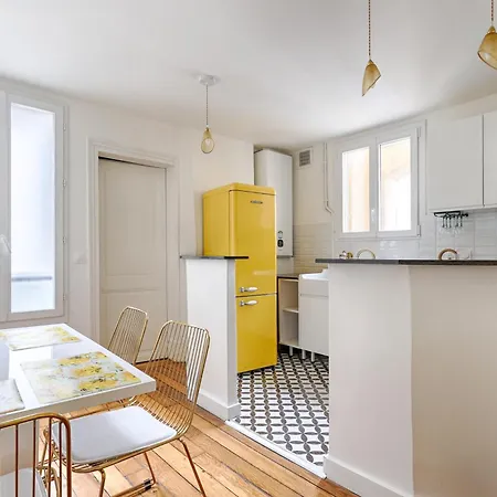 Sentier Gare Est Magnifique 2br * פריז